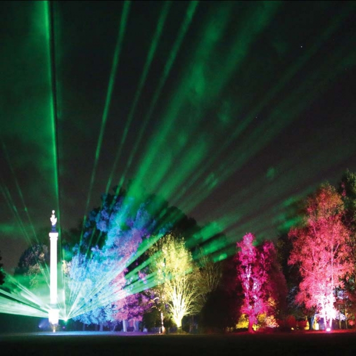 کاربرد چراغ استخری LED گرد دفنی مدل B16