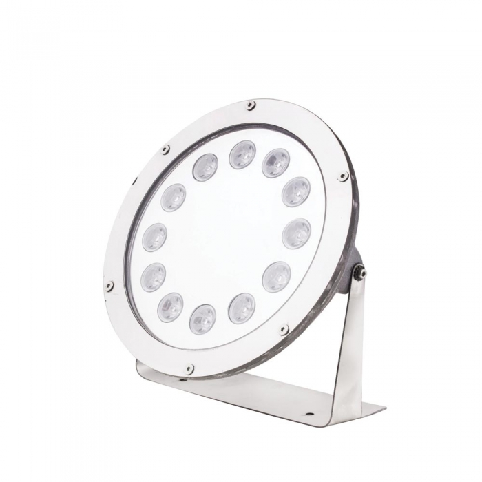 چراغ استخری LED گرد پایه دار ۱۲ ولت مدل SA12 با استاندارد IP68 2 چراغ استخری گرد پایه دار ۱۲ ولت مدل SA12