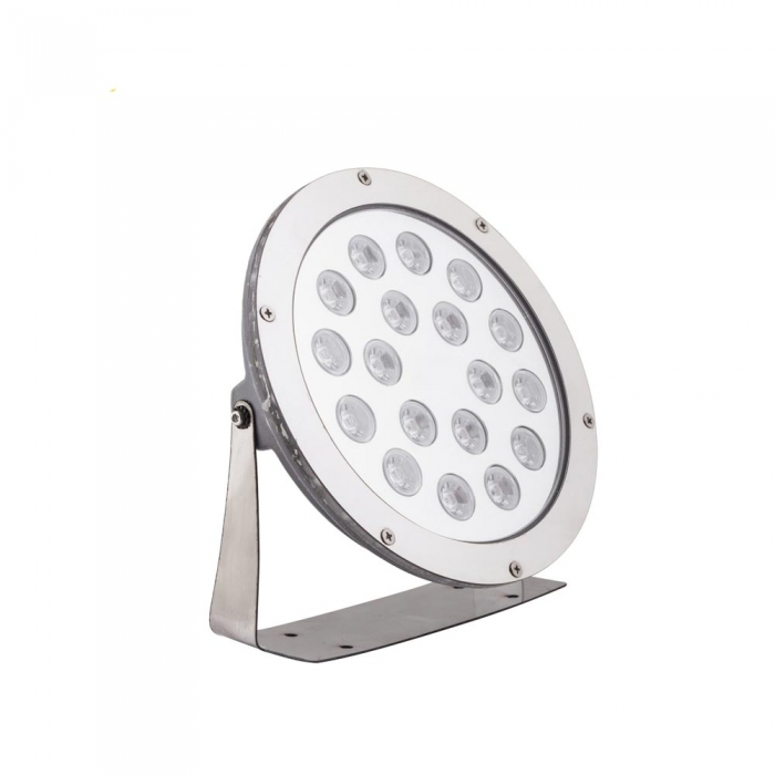 چراغ استخری ال ای دی گرد پایه دار ۱۸ وات مدل SA15