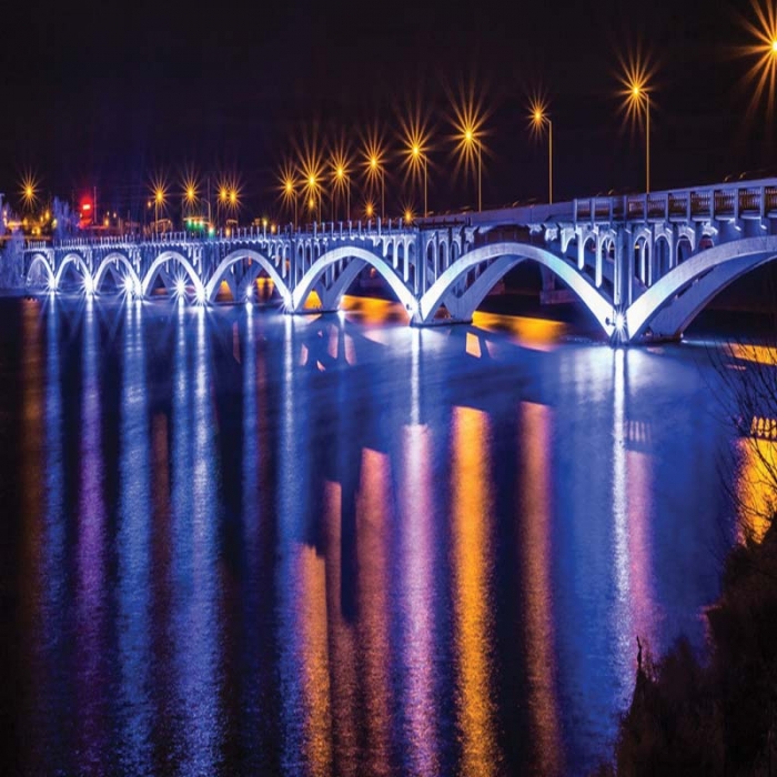 پروژکتور خطی (وال واشر) 45 وات LED مدل WS45 با استاندارد IP68