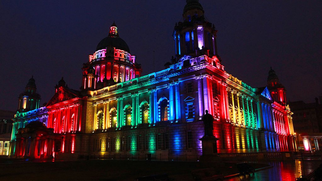 نمونه کار وال واشر رنگی RGB