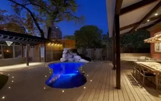 نکات مقدماتی و 10 ایده برای نورپردازی تراس، پاسیو و آلاچیق