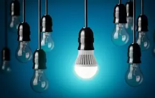 لامپ رشته ای و لامپ ال ای دی